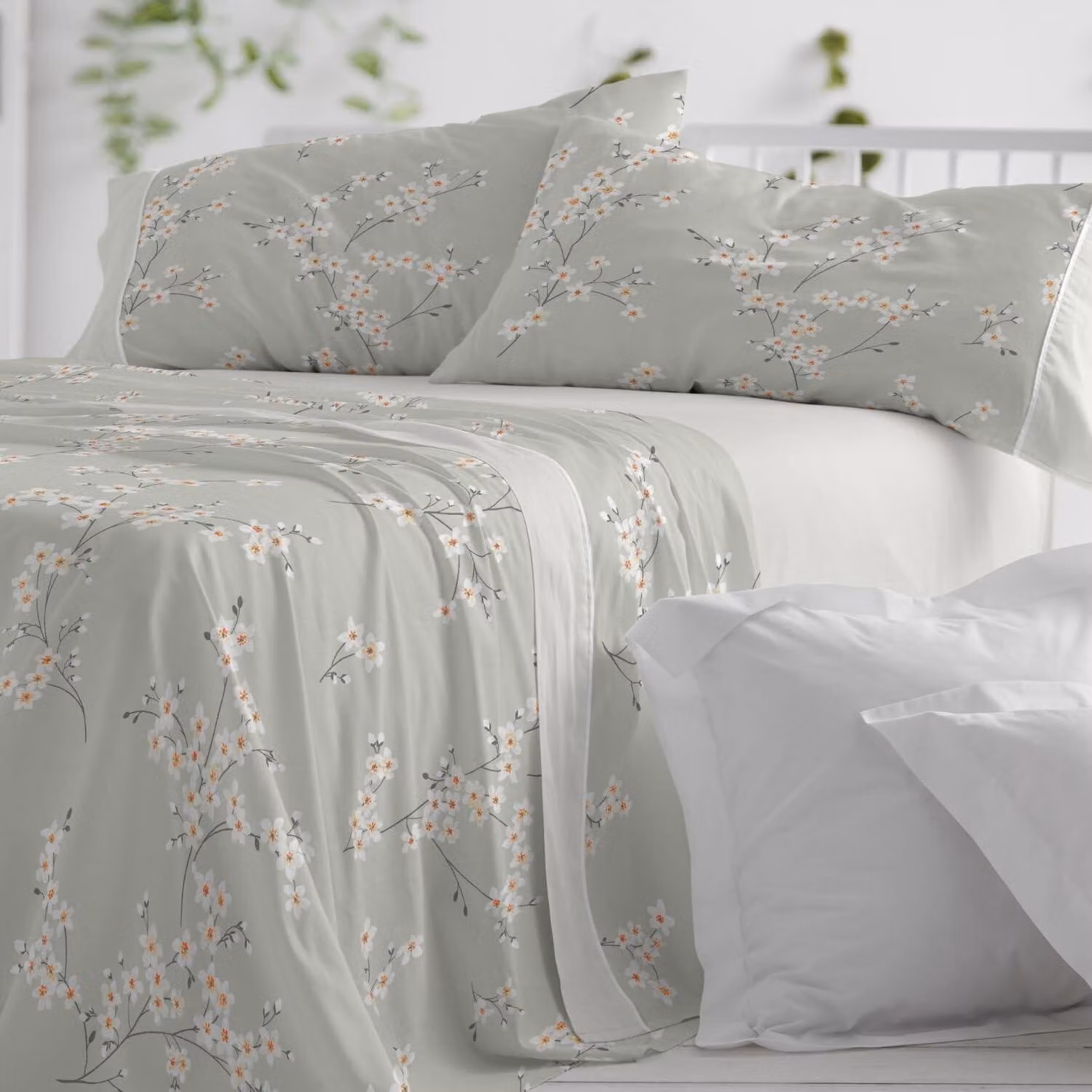 Set di lenzuola Blanco per letti da 90 cm di larghezza (+ altre misure disponibili), 50% poliestere, 50% cotone, 531 cm, colore verde giada (90 x 190/200 cm)