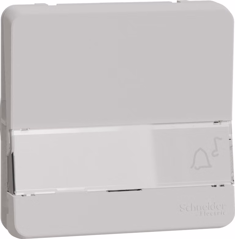 Mureva Styl - Portaetichette a pulsante - componibile - IP55 - IK08 - bianco - SCHNEIDER ELECTRIC - MUR39129