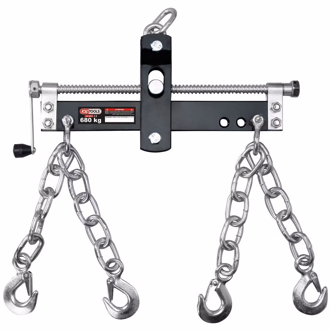KS Tools, distributore a terra con ganci, portata 680 kg