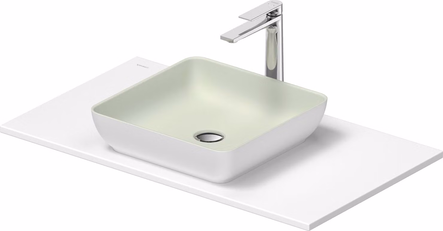 Duravit Sivida Set lavabos rectangulaires incl. console 880x500x123mm, 268018FG00, 268018FG00