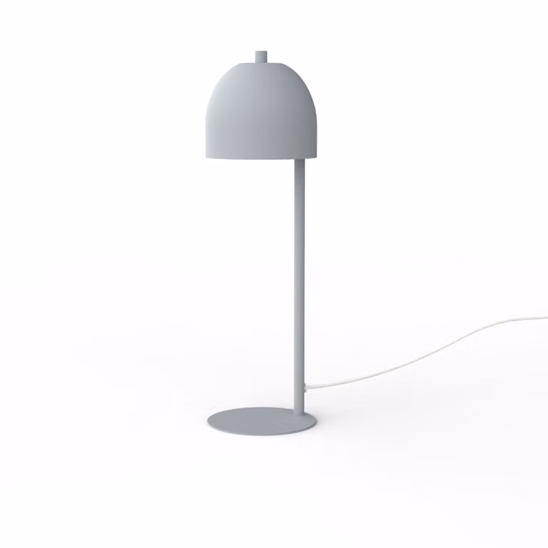 Lampada Da Tavolo Campanella Monocolore Opaca