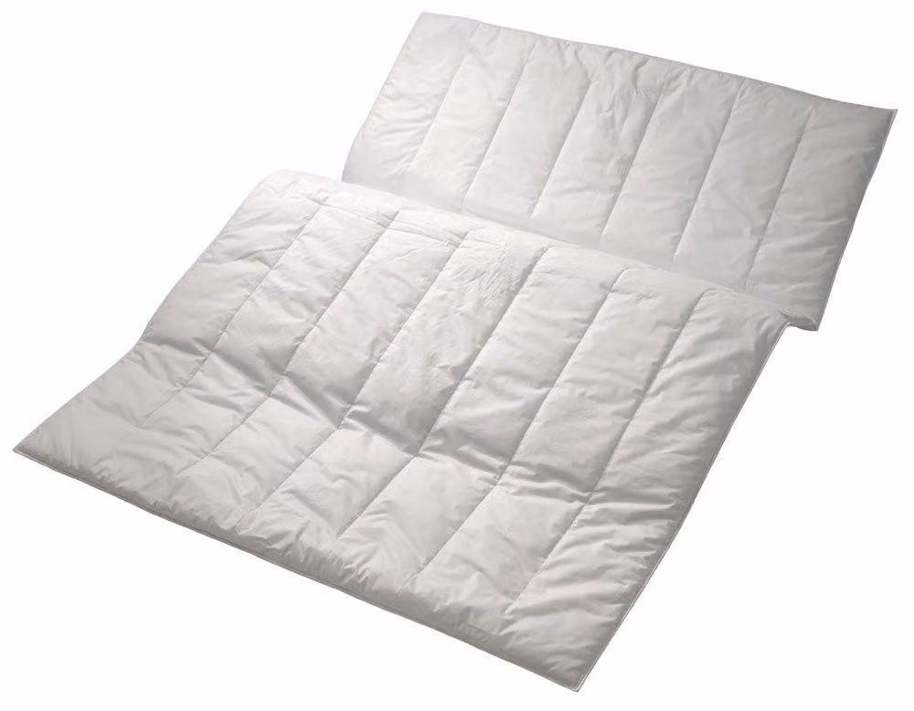 Coperta matrimoniale fronte-retro, 155x220 cm, linea Sport, traspirante, lavabile fino a 60°C