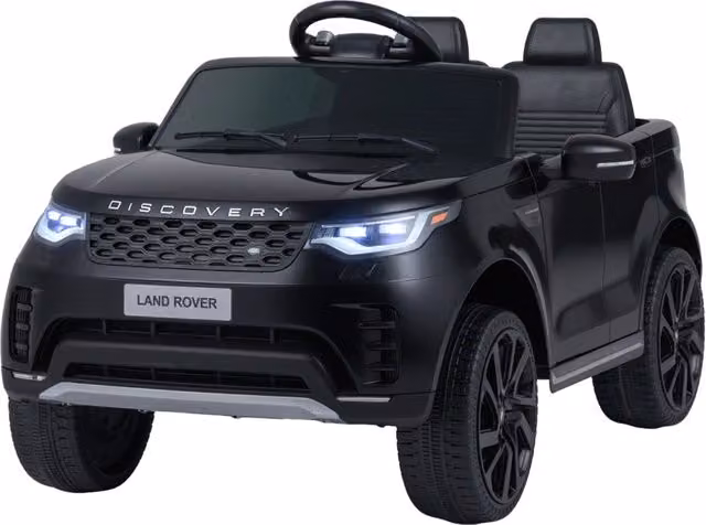 Macchina elettrica per bambini funzione di avvio e arresto graduali, Auto cavalcabile con telecomando e musica per bambini 3+ anni Nero
