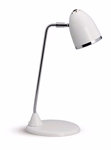 Maul Lampada da scrivania MAULstarlet, Bianco / Opale, Studio / Ufficio, Metallo, Vintage, Lampada da tavolo