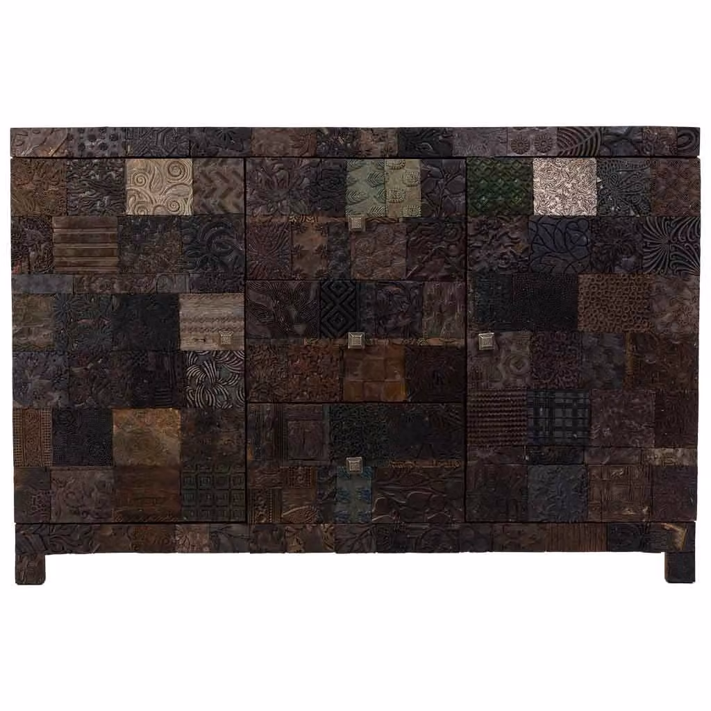 Credenza Wanderlust Deco in legno marrone L: 152 cm, P: 48 cm, H: 102 cm – 2