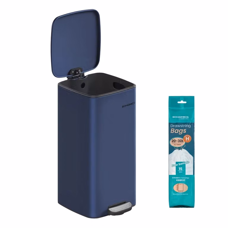 Pattumiera da Cucina, Blu Notte / 30 L