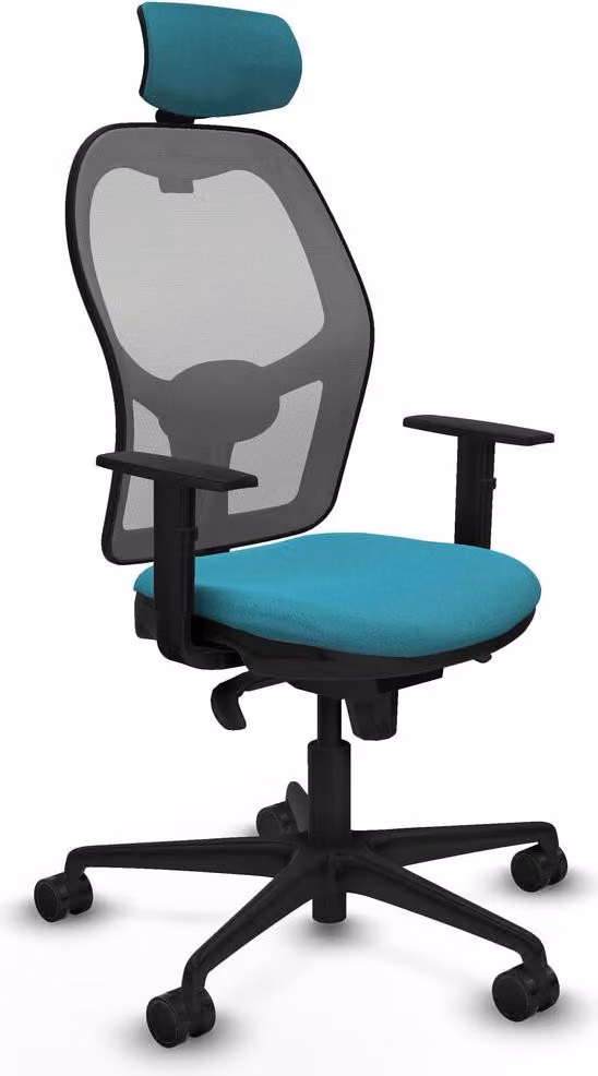 Sedia da ufficio Piqueras y Crespo 1D036N2 turchese