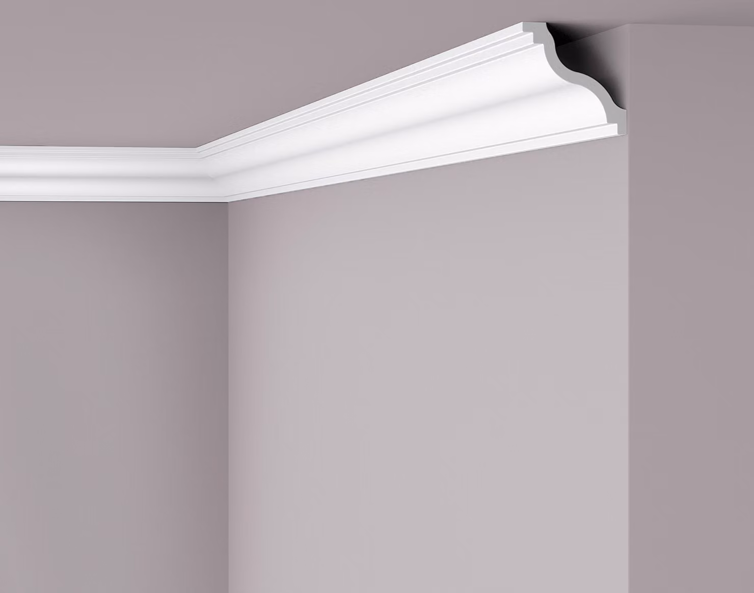 Modanatura per soffitto NMC SL NOMASTYL Noel Marquet Modanatura decorativa modanatura decorativa modanatura classica colore bianco 2 m
