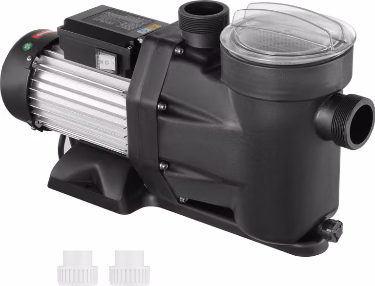 SucceBuy Pompa per piscine fuori terra 2 hp, 220 V-240 V, due velocità, 33000 l/h, certificata CE