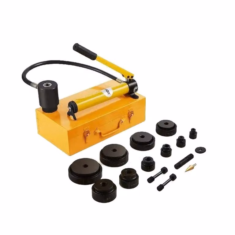 Set di perforatori idraulici, 15 tonnellate, 10 matrici