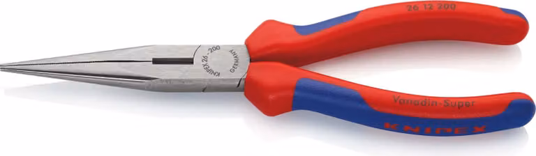 Pinza a becchi a becco di cicogna 200 mm n. 2612 SB Knipex | 4003773010883