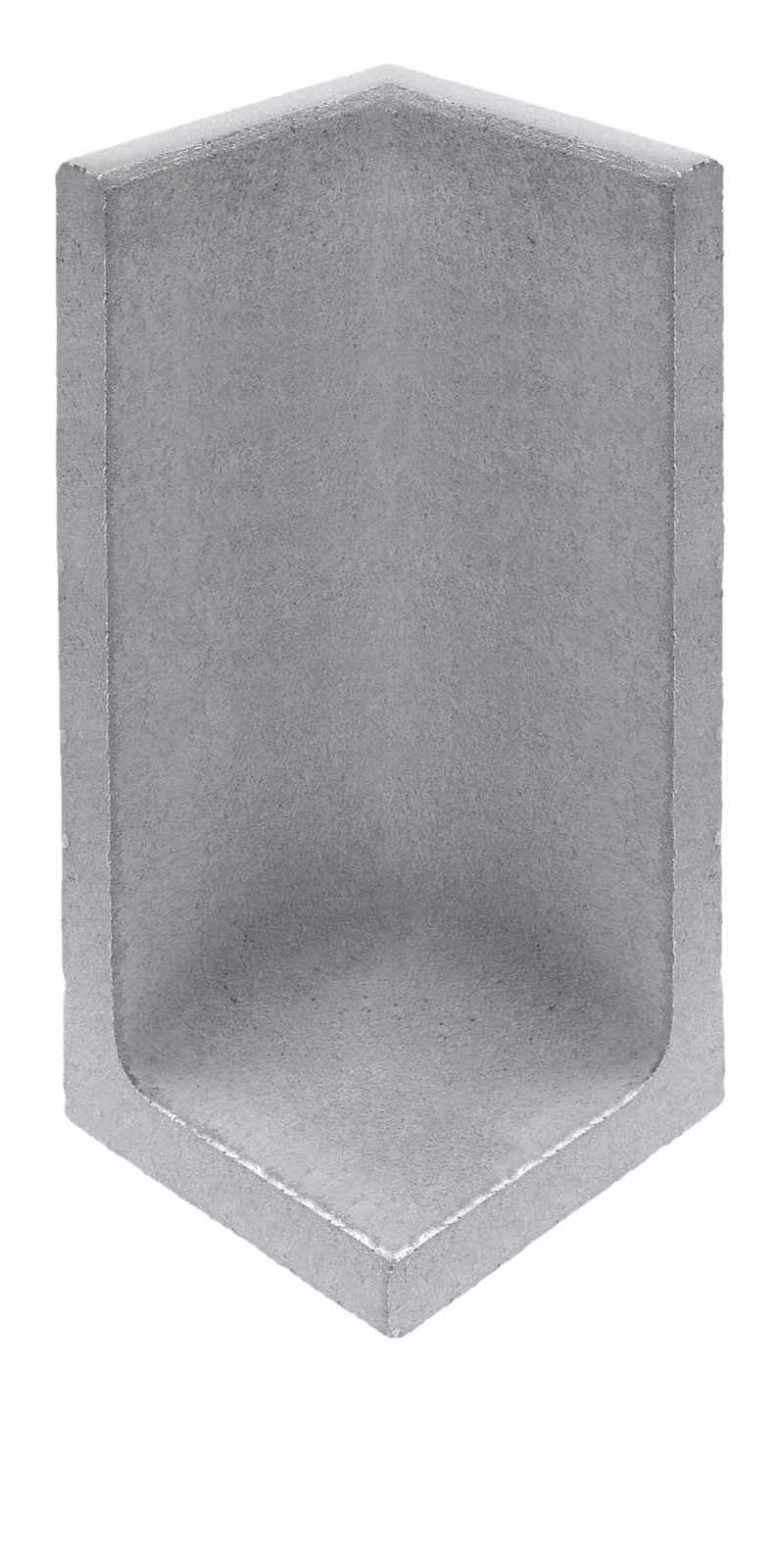 Diephaus L-Stein- ANGOLO GRIGIO 100/50/50/7 CM