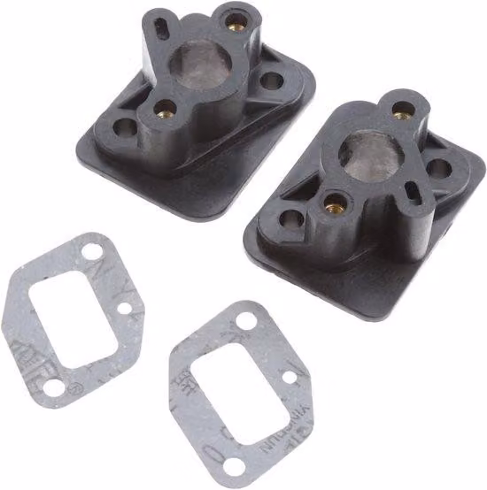 Set carburatore per tosaerba - Collettore di aspirazione con cuscinetti a sfera, 2 pezzi, 1E40F-5, 44F-5, BC430, CG430, CG520, 43CC, 52CC