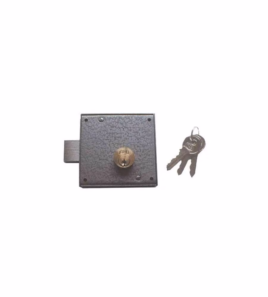 Serratura Porte Ferro Cilindro Corto Dx    610 Fpb