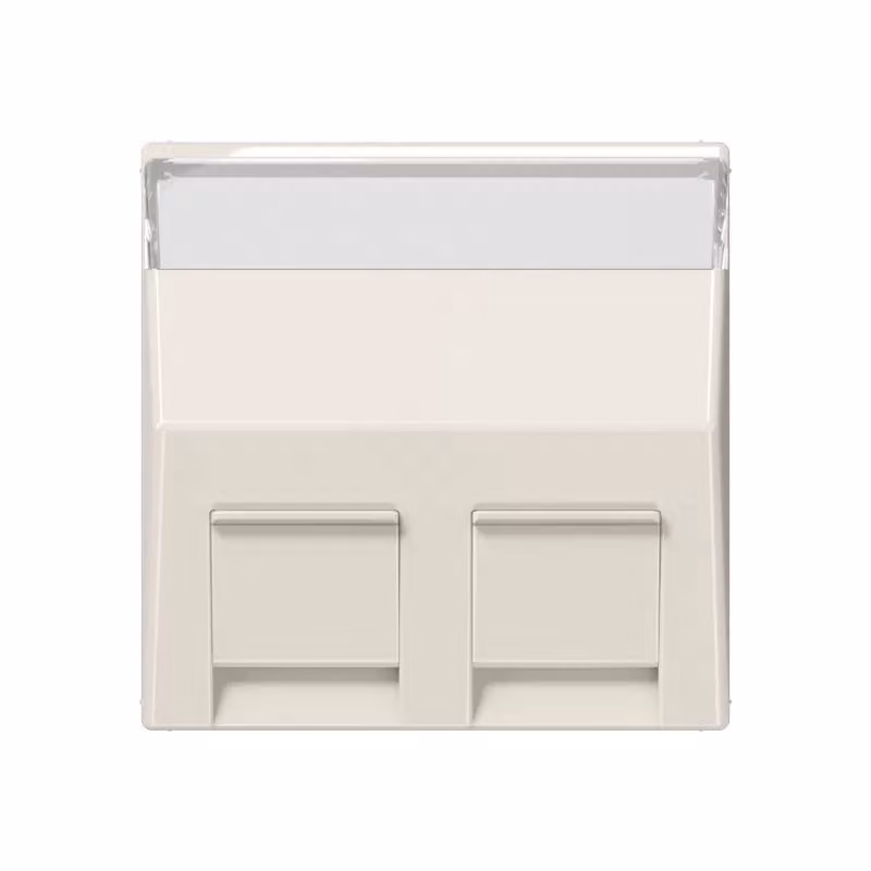 Jung A569-30BFPL Copertura con campo di scrittura 9 x 51 mm, bianco