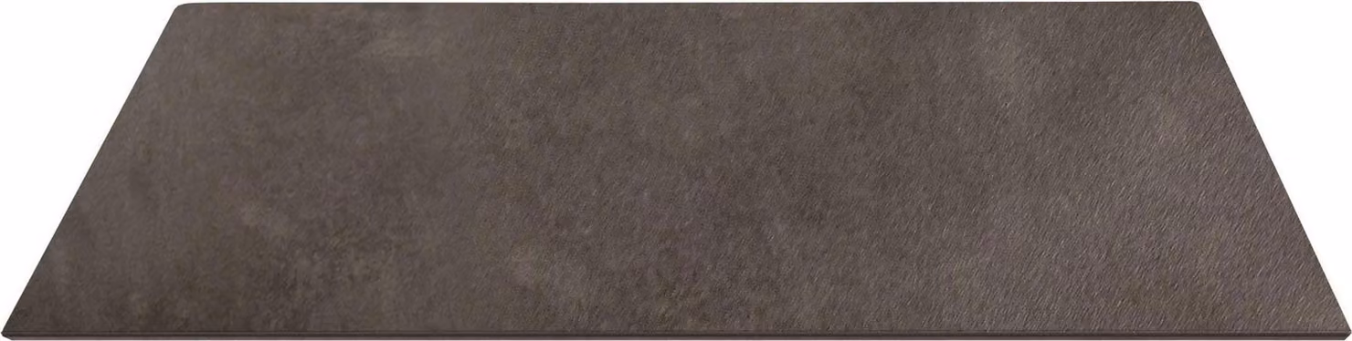 Milani Home - piano tavolo da pranzo fisso 70 x 70 x 10 cm, antracite, HPL laminato