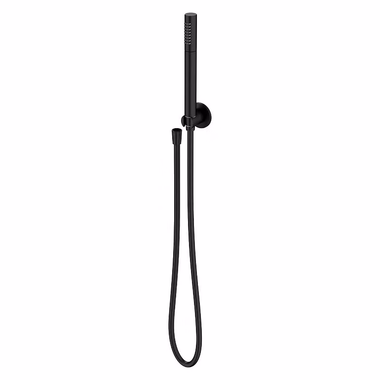 Set doccia con portapunte e doccetta INVERTO, nero (S951-399)