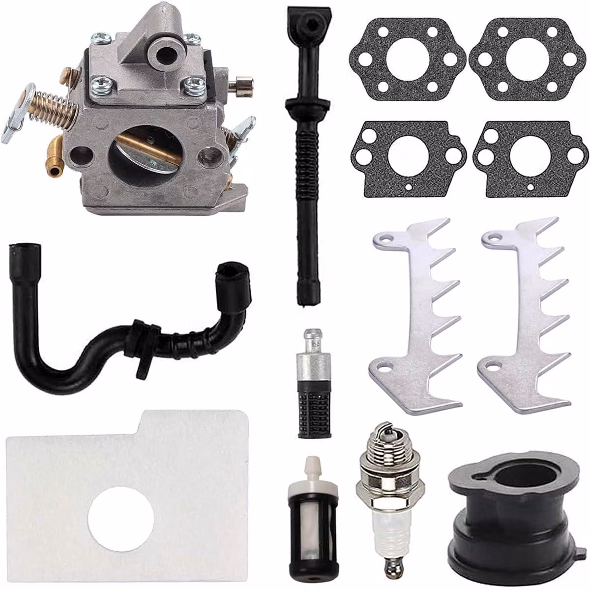 Kit carburatore per motosega Stihl 017, 018, MS170, MS180 - Filtro dell'aria e ricambi - WA-NL-235