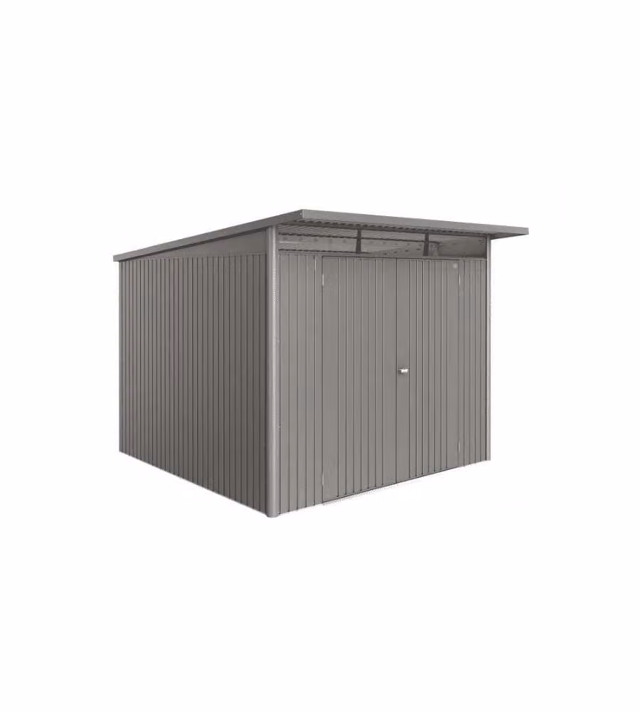 Biohort Casetta da giardino AVANTGARDE A7 ECO grigia 260x300 cm