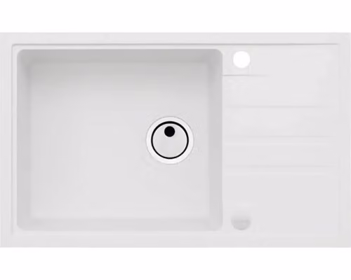 Granitový dřez ALVEUS Intermezzo 130 Arctic 11 780x480 mm 1117046