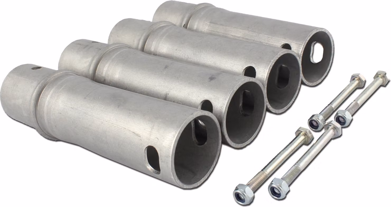 Set di 4 tubi flangiati Altrex per ponteggi RS TOWER 4