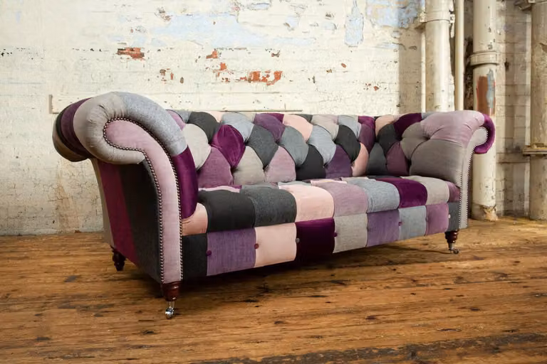 Chesterfield Sofa 3 Sitzer Polster Designer Couchen Sofas Garnitur Dreisitzer