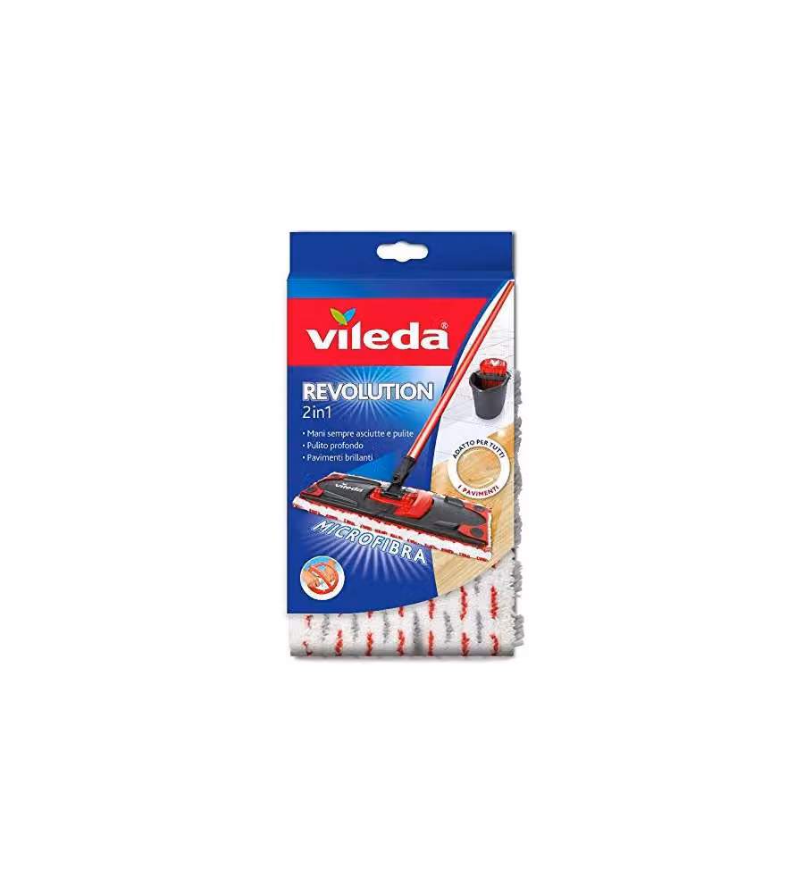 Ricambio Panno Pavimento 2 in 1 Vileda Revolution – 2