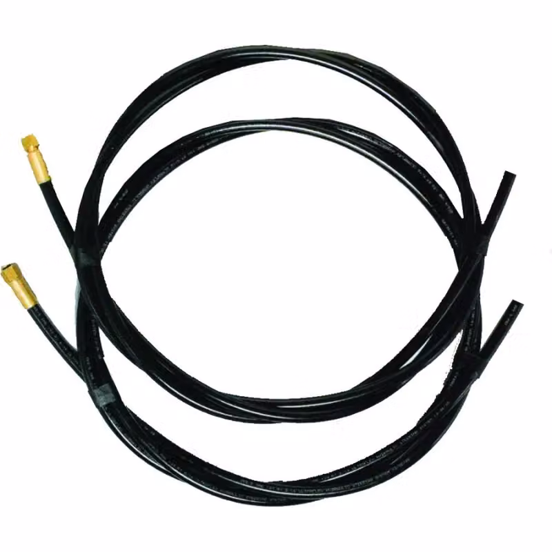 Kit di 2 tubi Ultraflex neri da 5/16 pollici, lunghezza totale 9,00 m – 2