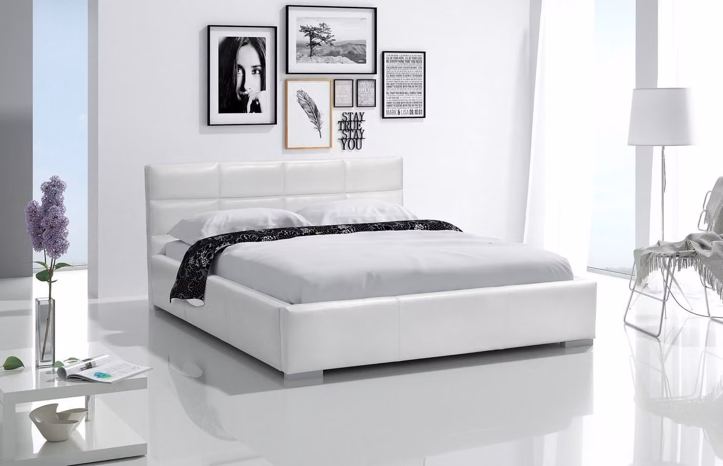 Bettrahmen 180x200 Modern Bett Schlafzimmer Betten Polsterbett Boxspringbett