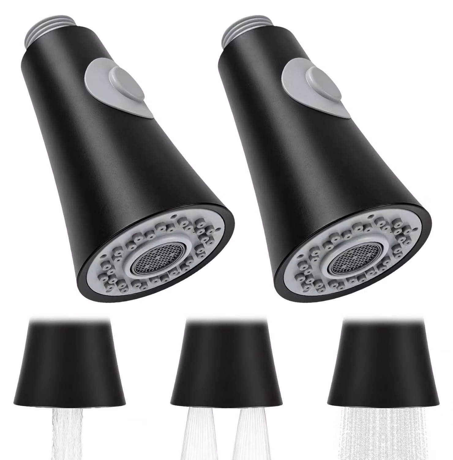 Set di 2 soffioni doccia di ricambio per cucina e bagno
