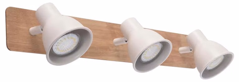 Regolatore WatioWave Miko, 3 lampade GU10, colore bianco