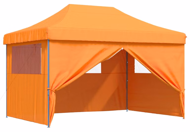 Tenda Party Arancione 279 x 410 x 315 cm Tessuto Oxford