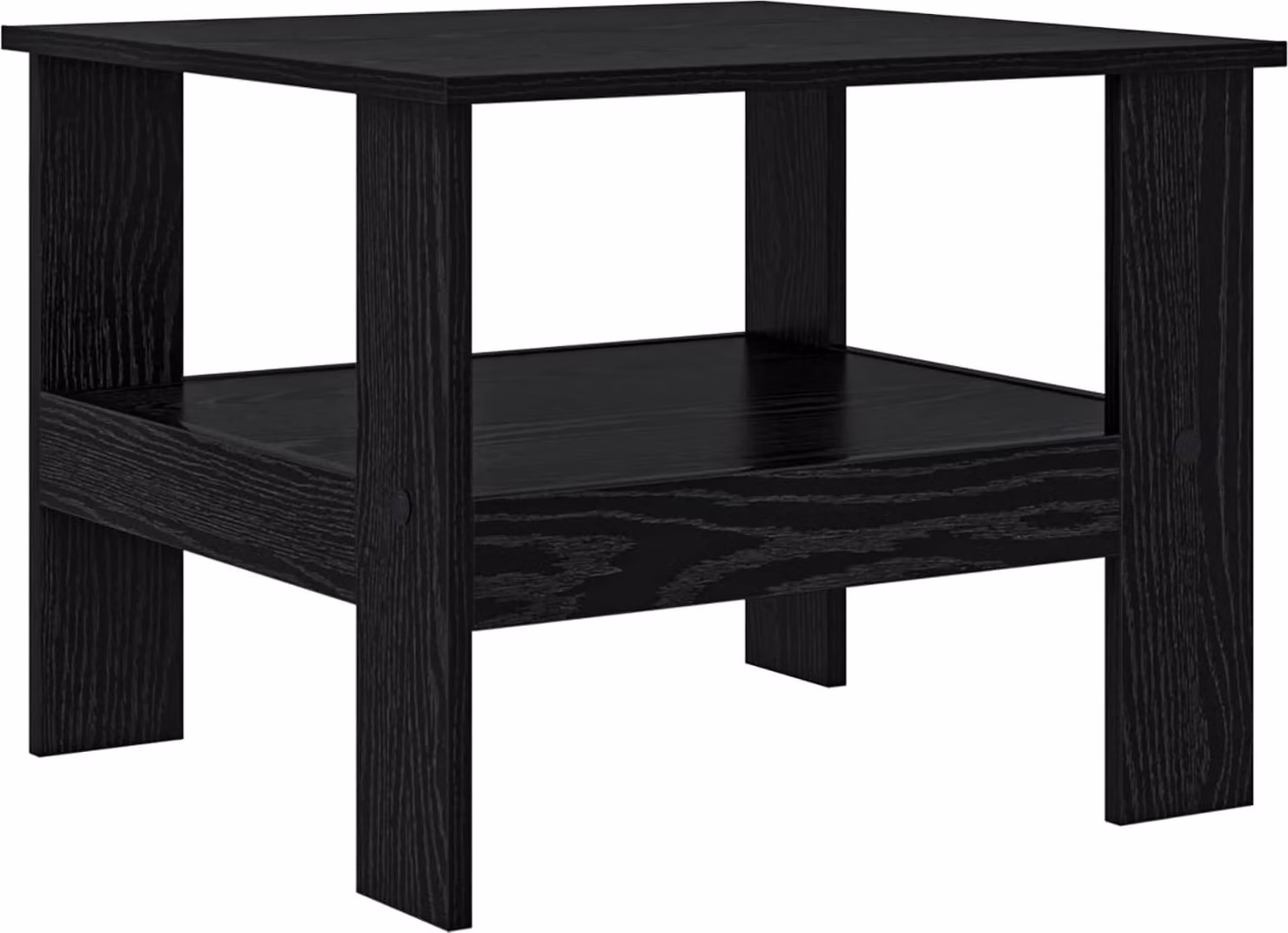 Tavolino da salotto Rovere Nero 57 x 55 x 45 cm