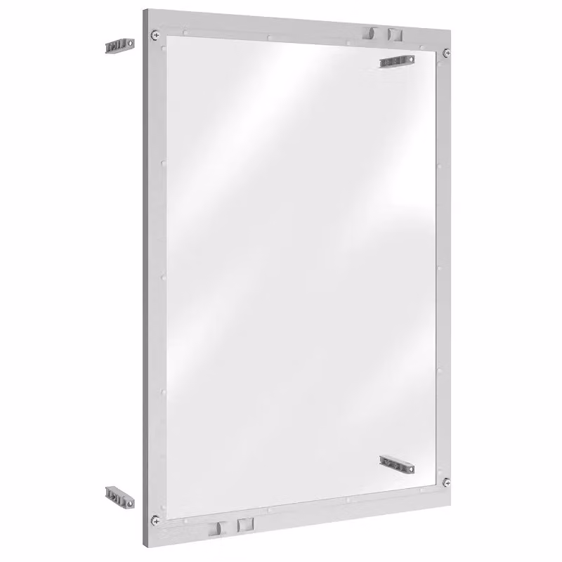 Modulo ABN Prisma XS profondo LxA: 500x750 mm, gruppo base vuoto con pannello trasparente MT2572