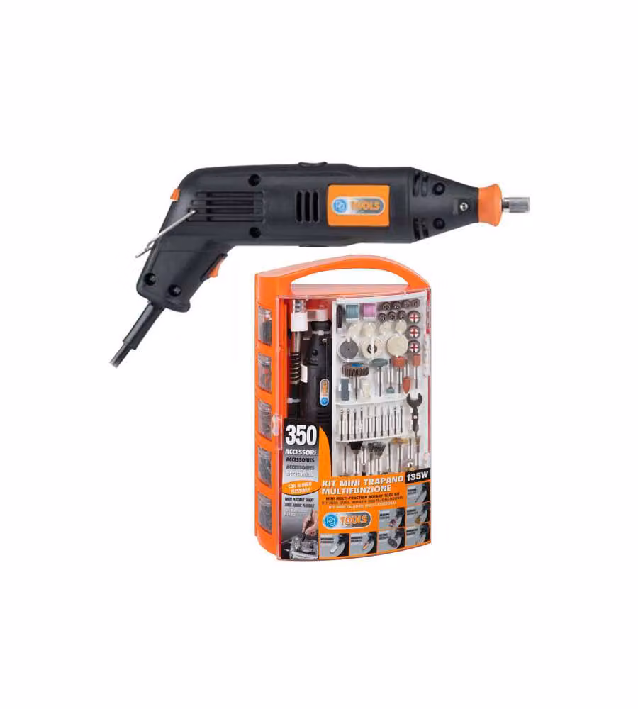 Mini Trapano Multifunzione Kit 350         138W Pg