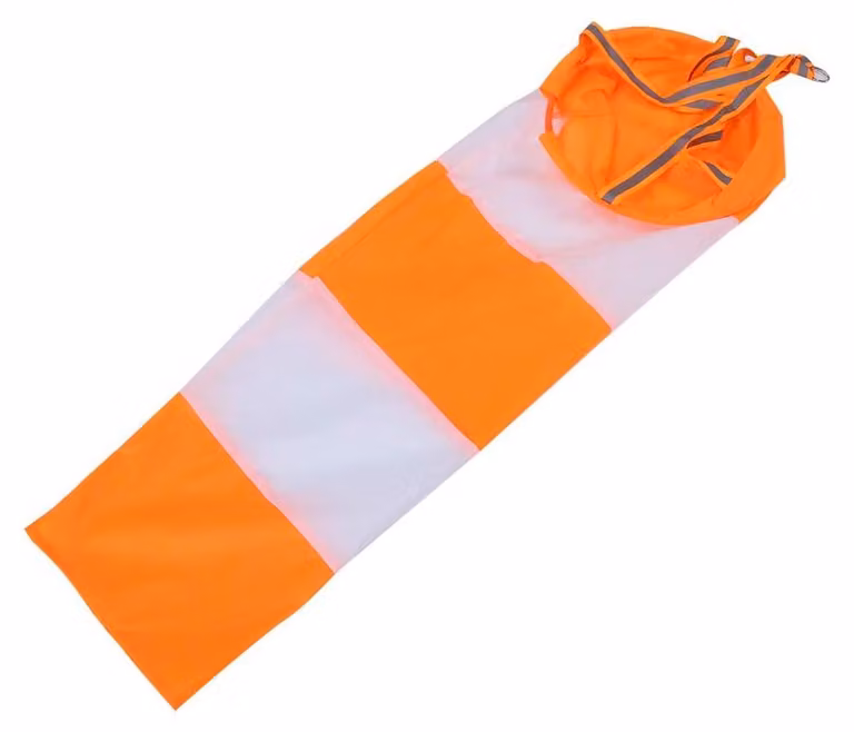 Paravento da 0,8 metri, rosso e bianco, impermeabile, riflettente, in nylon ripstop