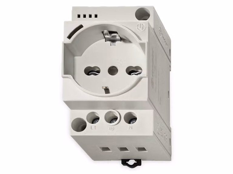 Interruttore di ricerca armadio presa di corrente 7U.00.8.230.0010 Grigio (RAL 7035) 1 pz