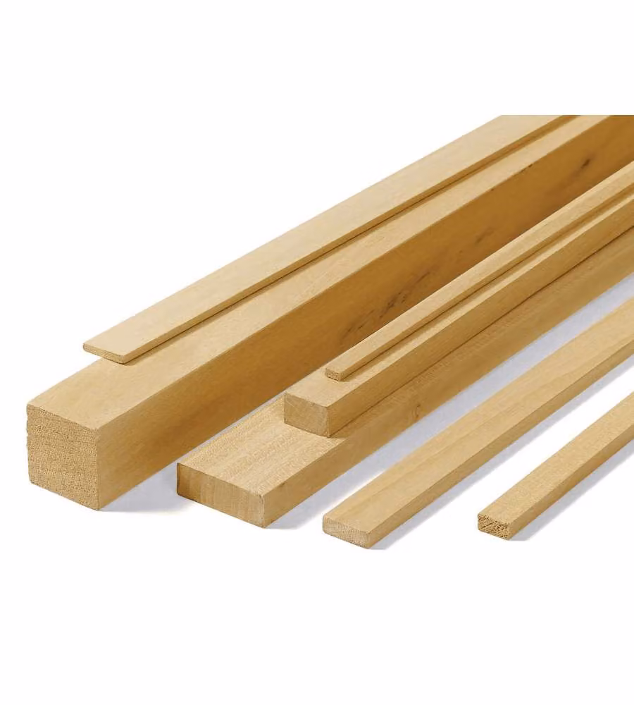 Pircher Samba Listello Piallato 40x100x2500 mm per Falegnameria Interna