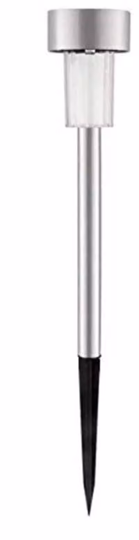 Lampada da spiaggia a energia solare, LED per esterni, impermeabile, per giardino, terrazza, patio, vialetti e passerelle (set da 6, luce colorata)