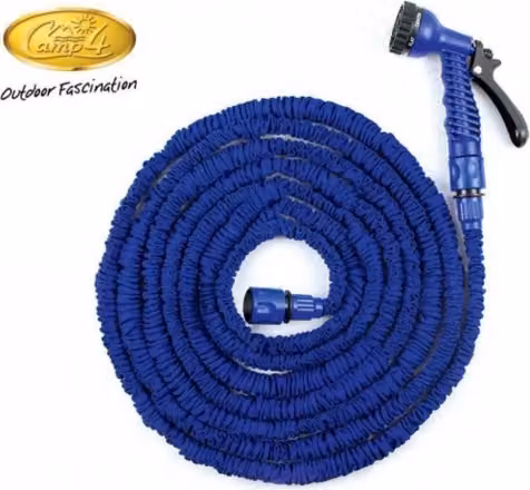 Tubo flessibile per acqua 7,5-22,5 m con pistola a spruzzo 3/4"+1"