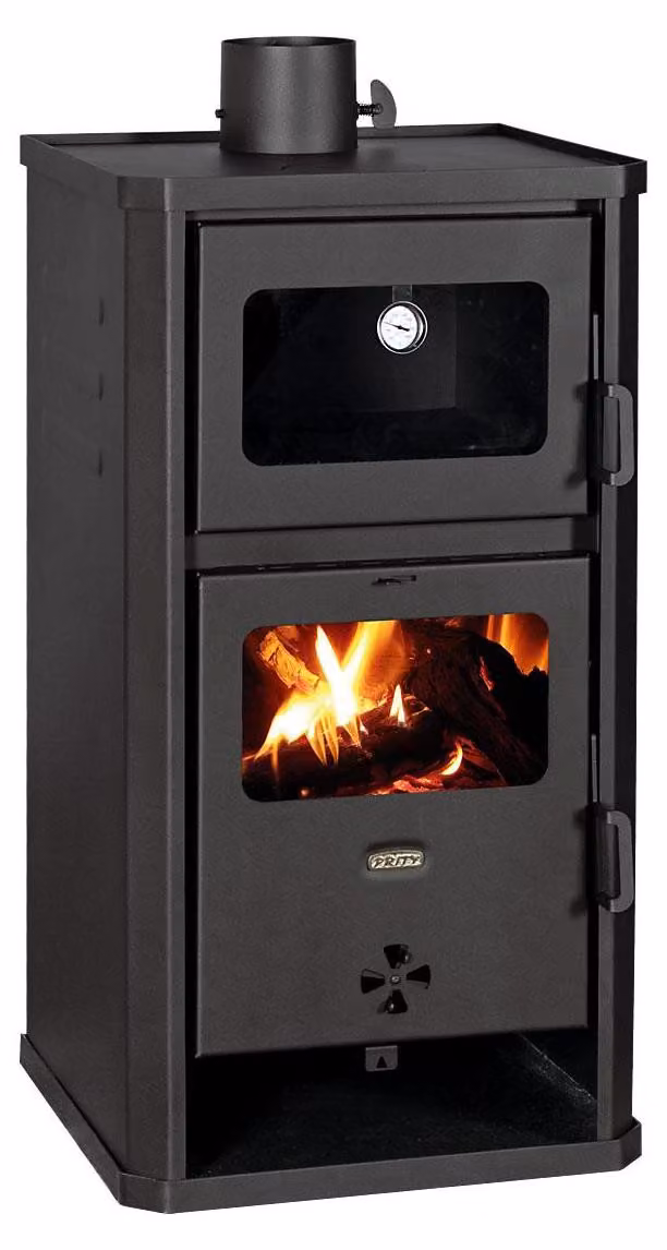 PRITY FM D (EKO), Stufa a legna con forno separato, 11,8 kW, Classe A+, Ø 130 mm