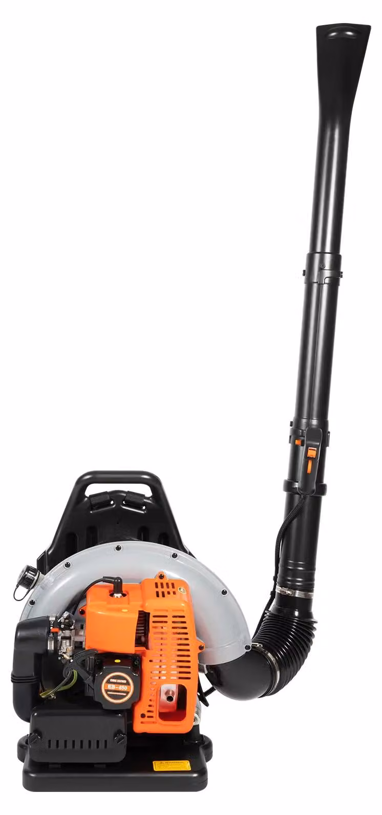 Zaino motosega, soffiatore per foglie - Motore a 2 tempi da 63 cc - Potenza: 2,7 kW - 6800 giri/min - Tubo regolabile - Ideale per la pulizia di giardini, neve e polvere