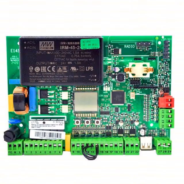 Scheda elettronica E145 per attuatore oleodinamico 422 FAAC 790076 per automazione