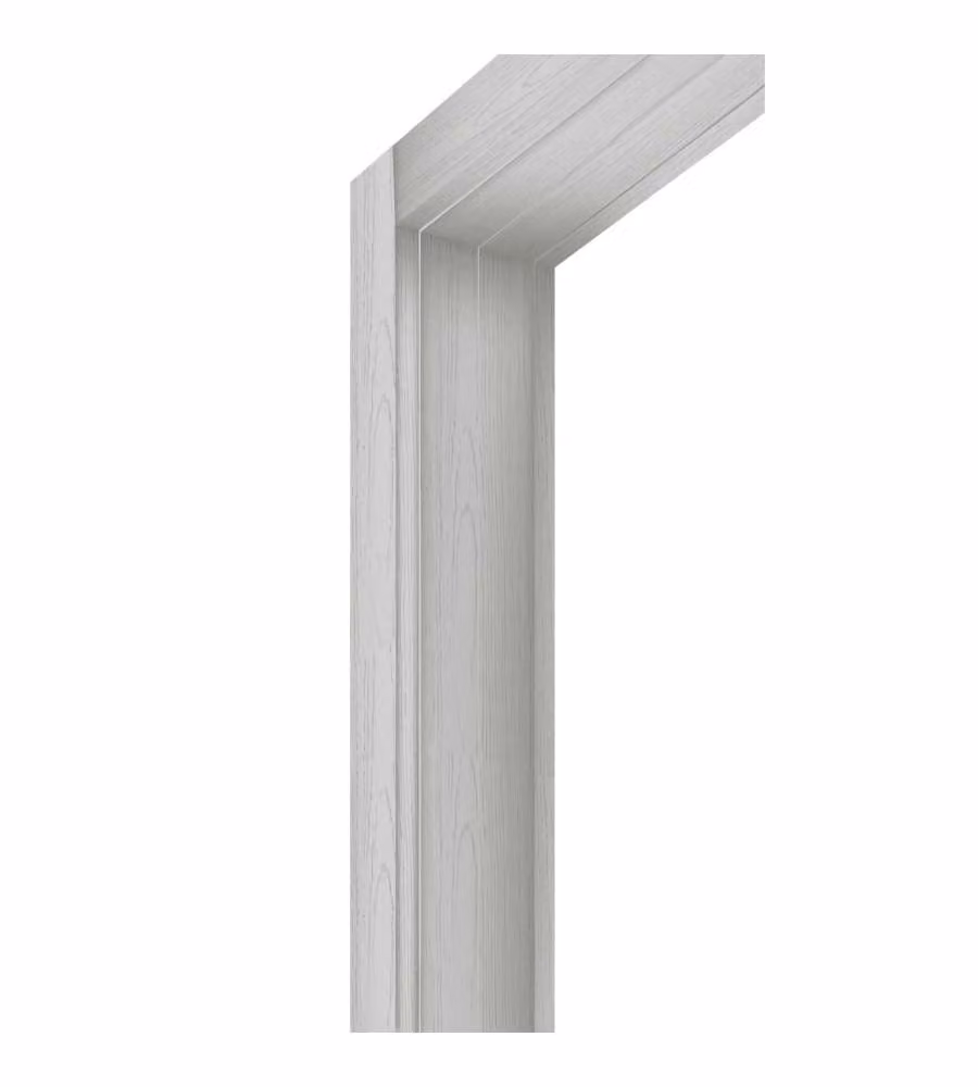 Kit Modulo in PVC Stampa 3D Pino Bianco 110x220 cm - Telaio Rigido