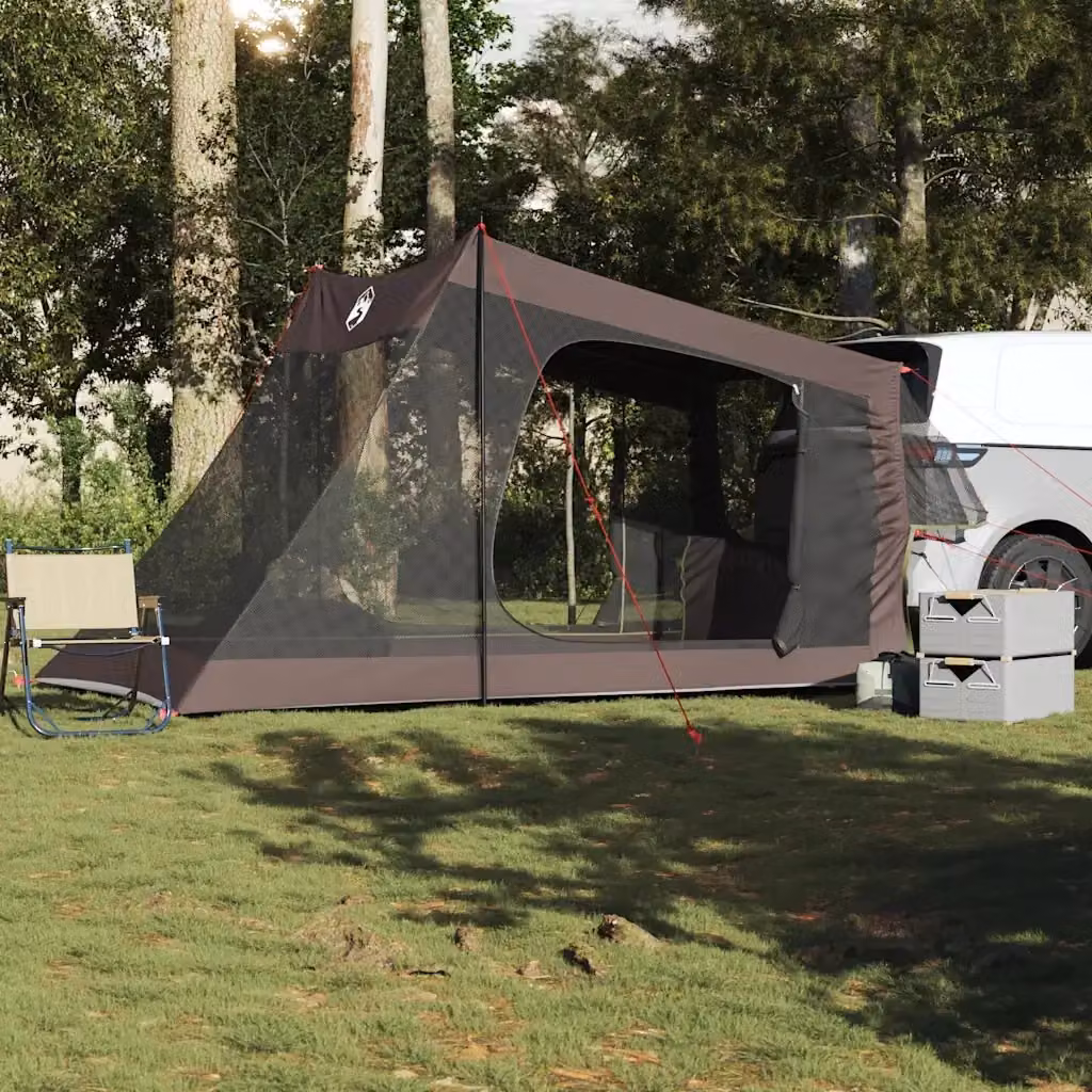 Tenda per auto impermeabile per 2 persone in poliestere, disponibile nei colori verde e marrone – 2