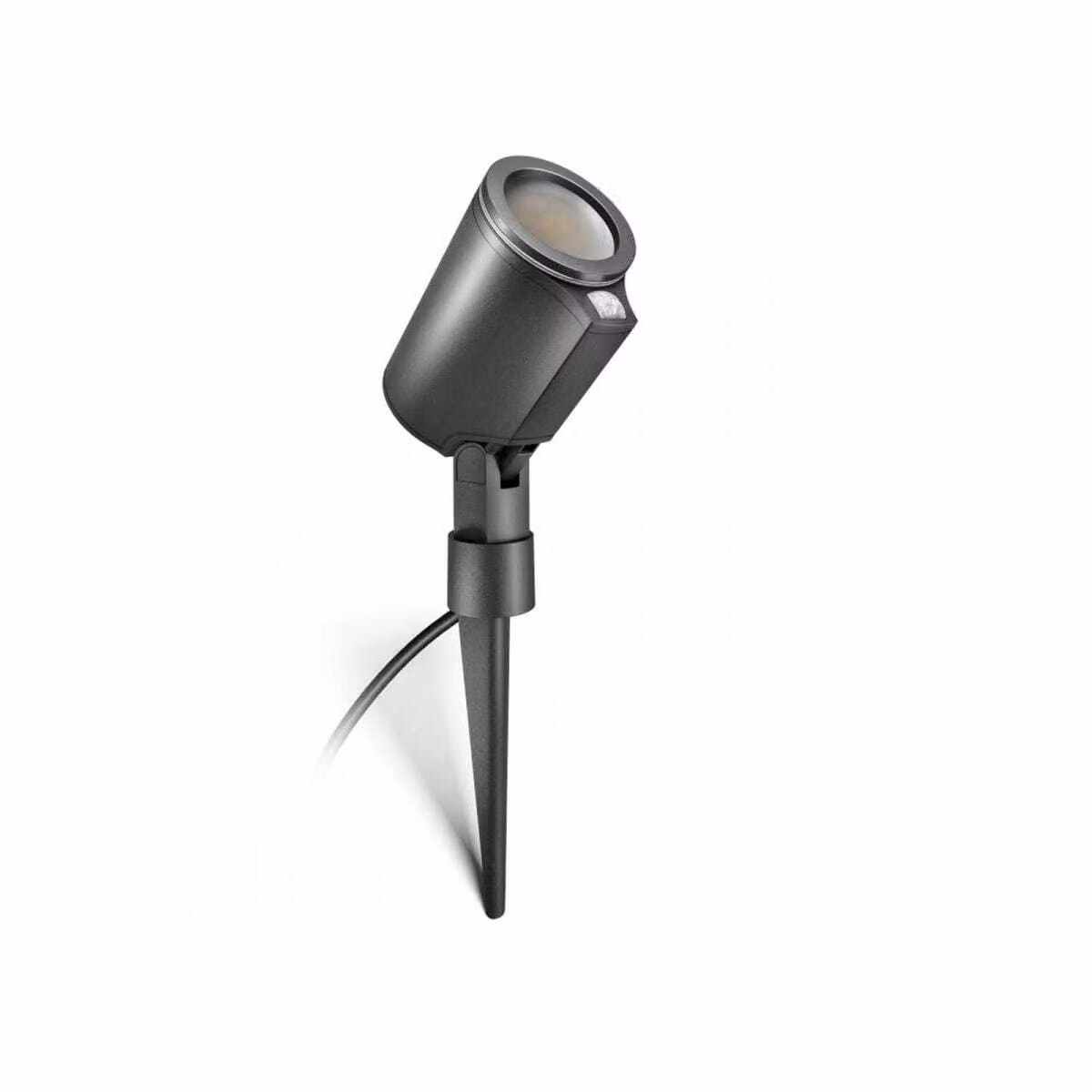 Steinel Faretto da giardino a sensore LED 7,9W 512 lm 3000 K bianco caldo H 369 mm Spot Garden SC antracite regolabile via Bluetooth tramite app