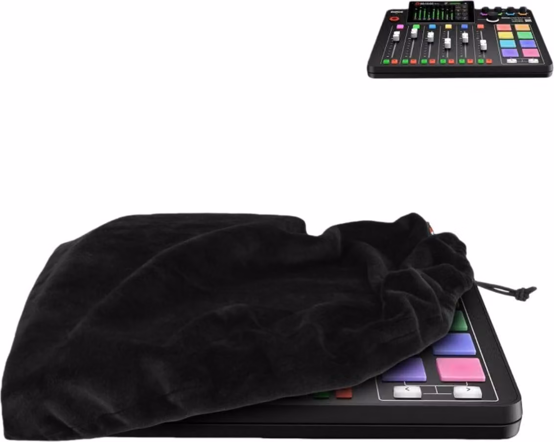 INF Copertura Antipolvere Ultra-Morbida per RØDECaster Pro II - Manicotto Protettivo in Spandex