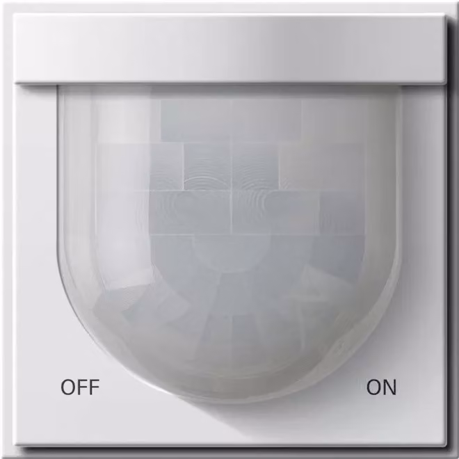 Rilevatore di movimento KNX standard 2,20 m Gira TX_44 bianco puro 204166