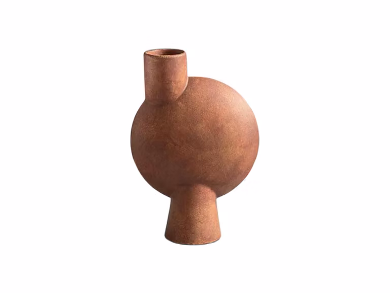 Sphere Vaso Bubl - Medio, Terracotta