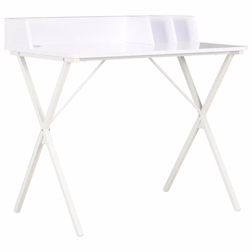 Scrivania bianca 80x50x84 cm